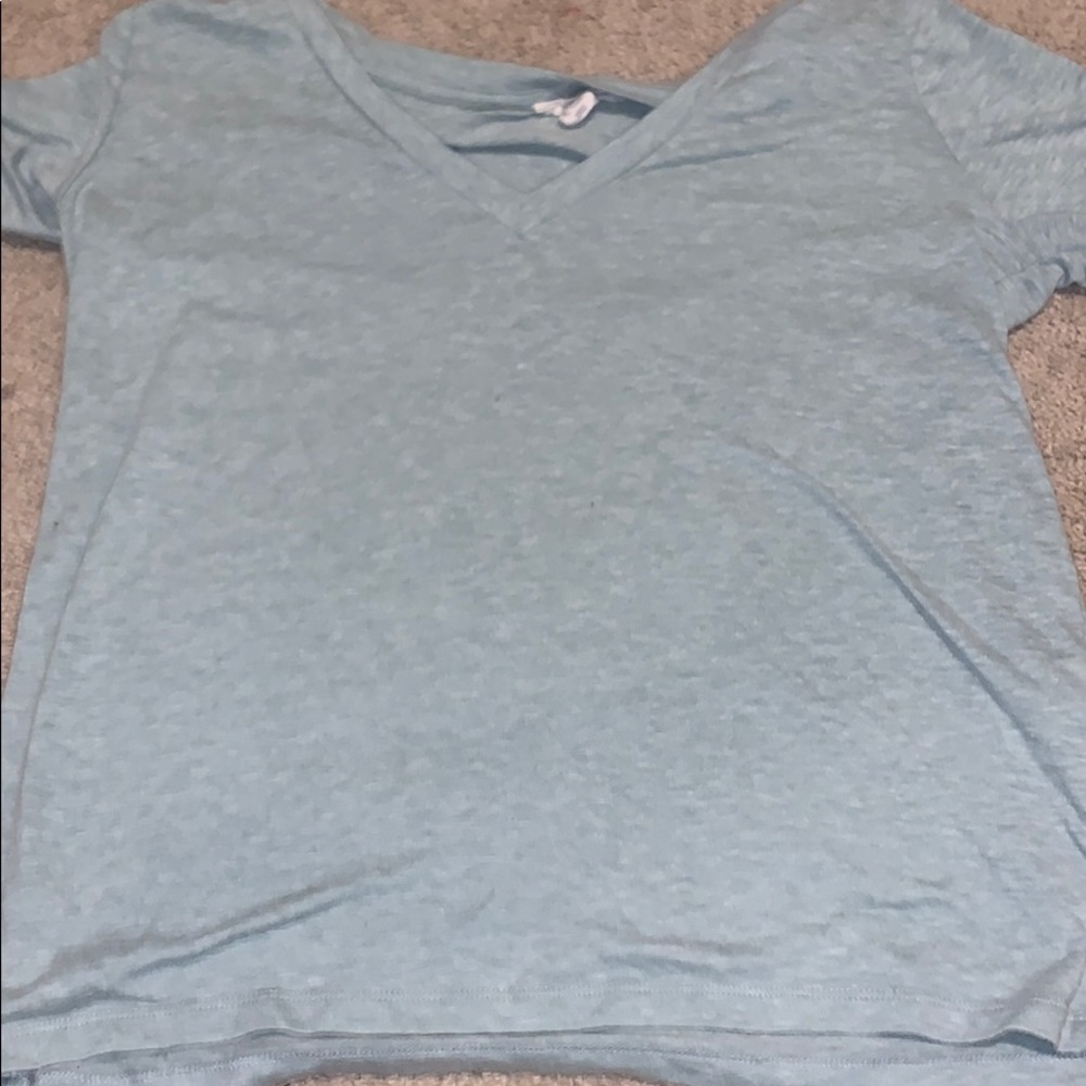 A blue t-shirt